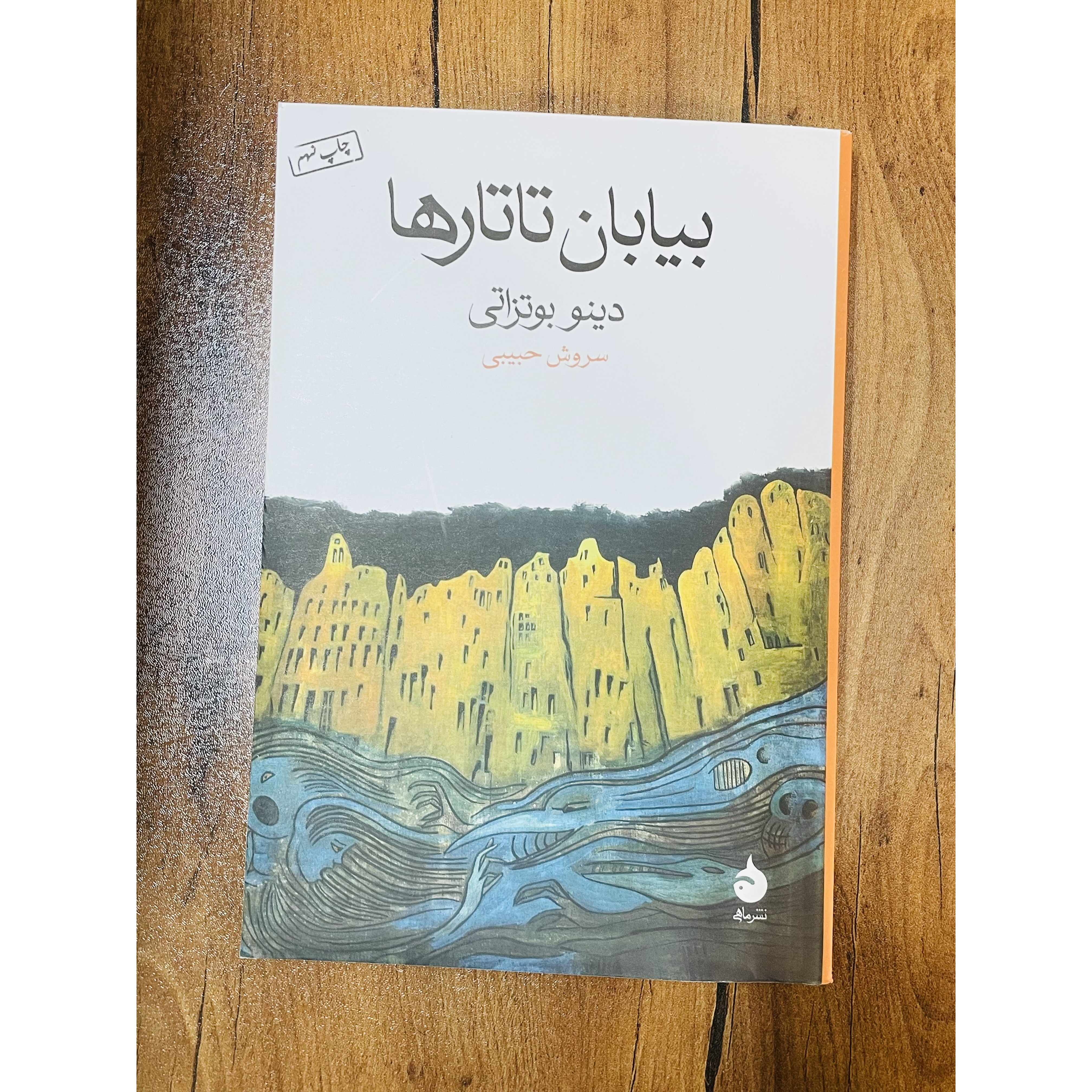 کتاب بیابان تاتارها، نوشته دینو بوتزاتی و ترجمه سروش حبیبی از انتشارات ماهی