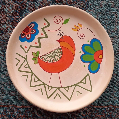 دیوارکوب سفالی