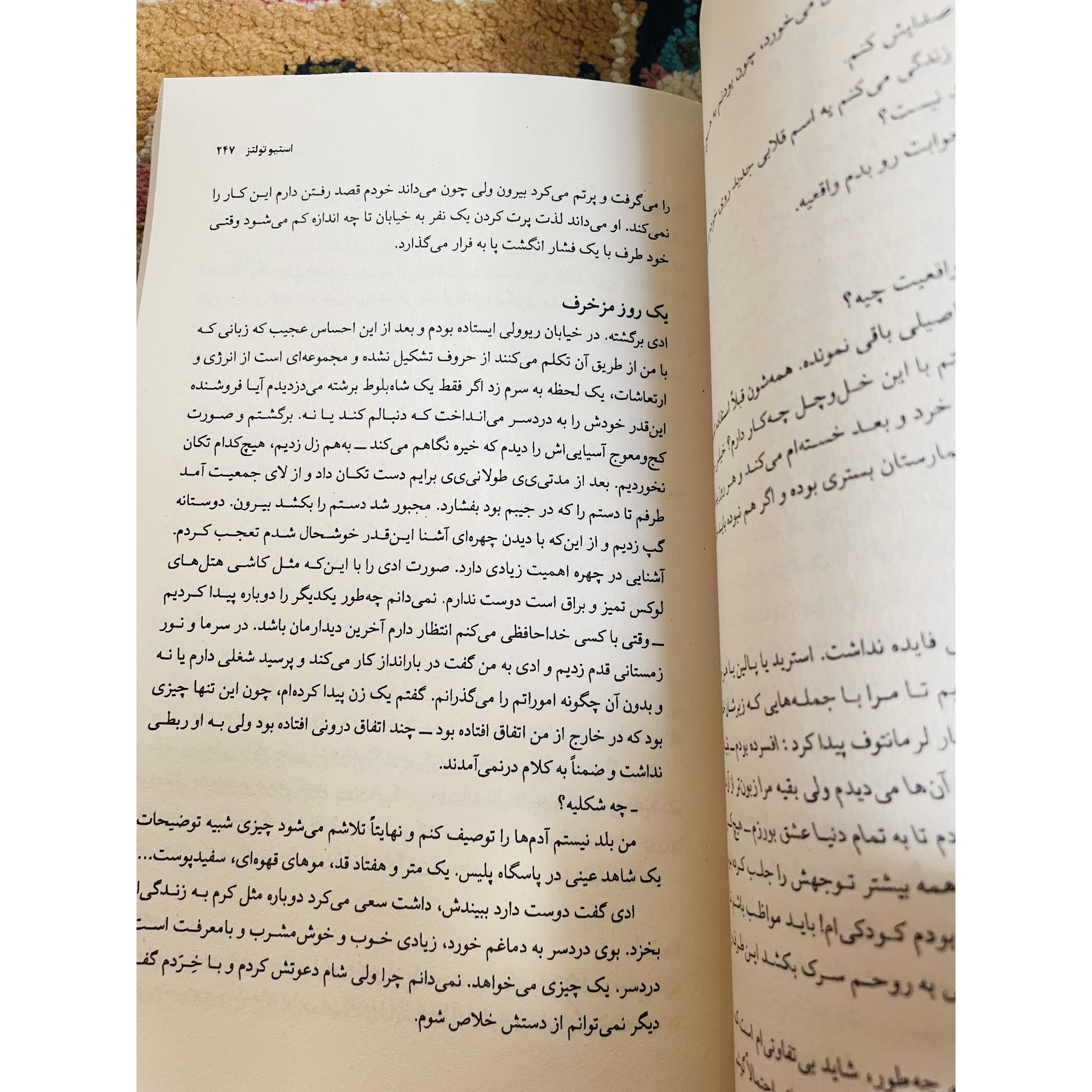 جز از کل ( داستانی ارزشمند از یک پدر و پسر ) استیو تولتز - پیمان خاکسار - جلد شومیز و کاغذ بالک
