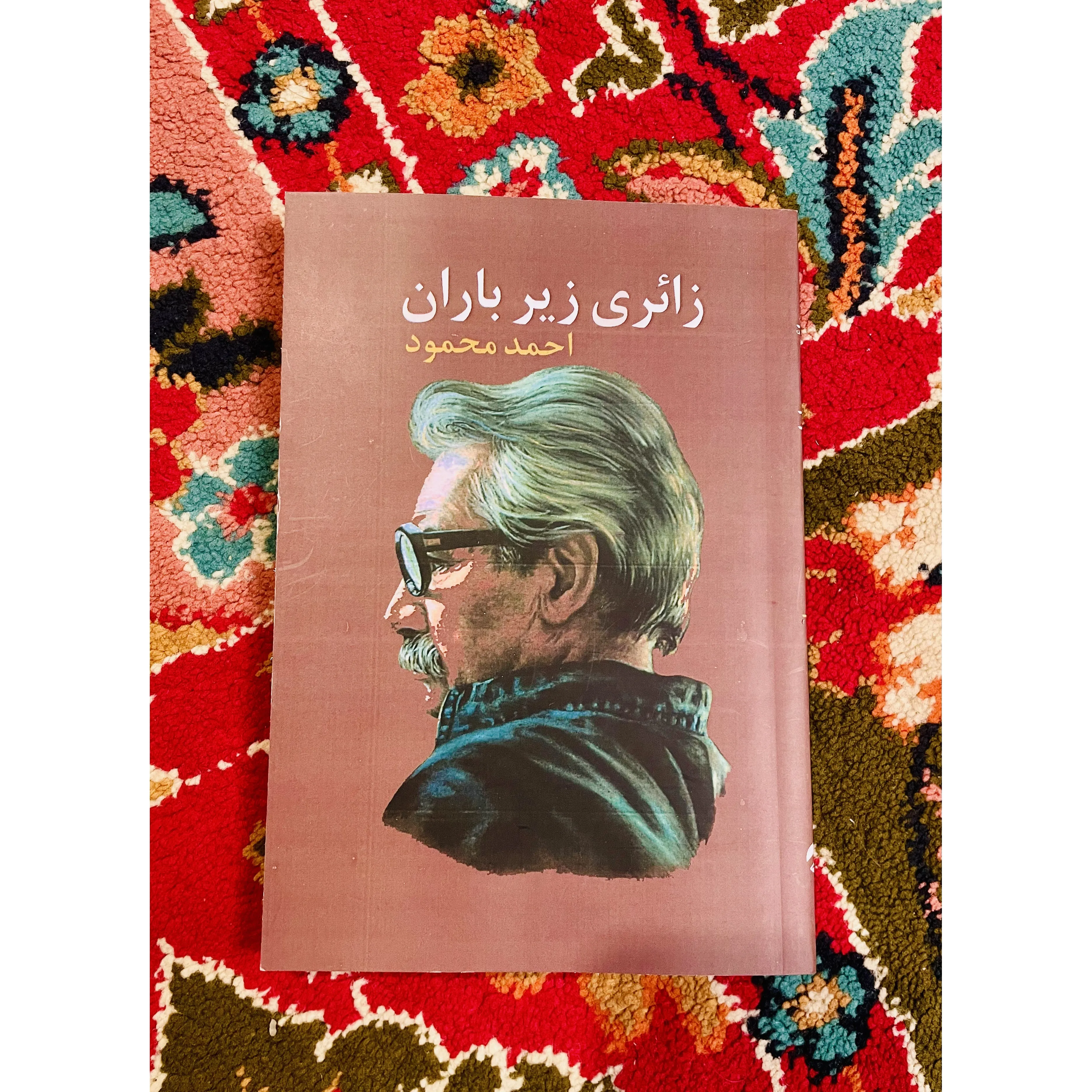 کتاب زائری زیر باران نوشته ی احمد محمود انتشارات معین