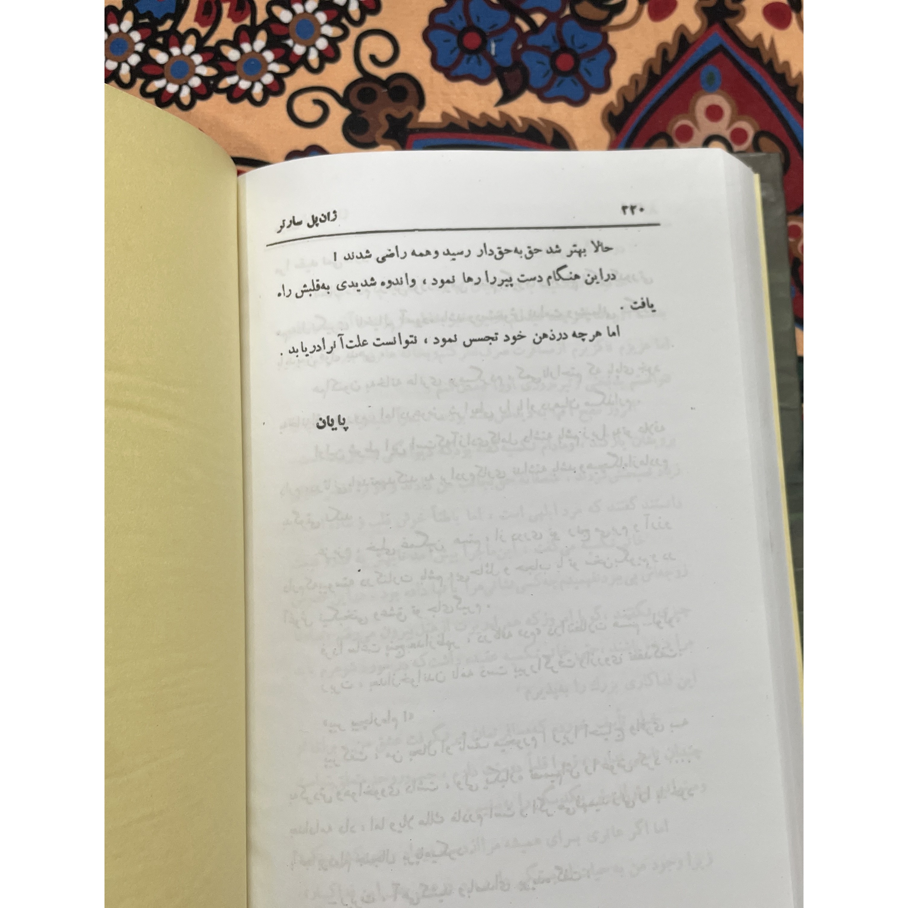 کتاب دیوار نویسنده ژان پل سارتر انتشارات شهریار جلد سلفون