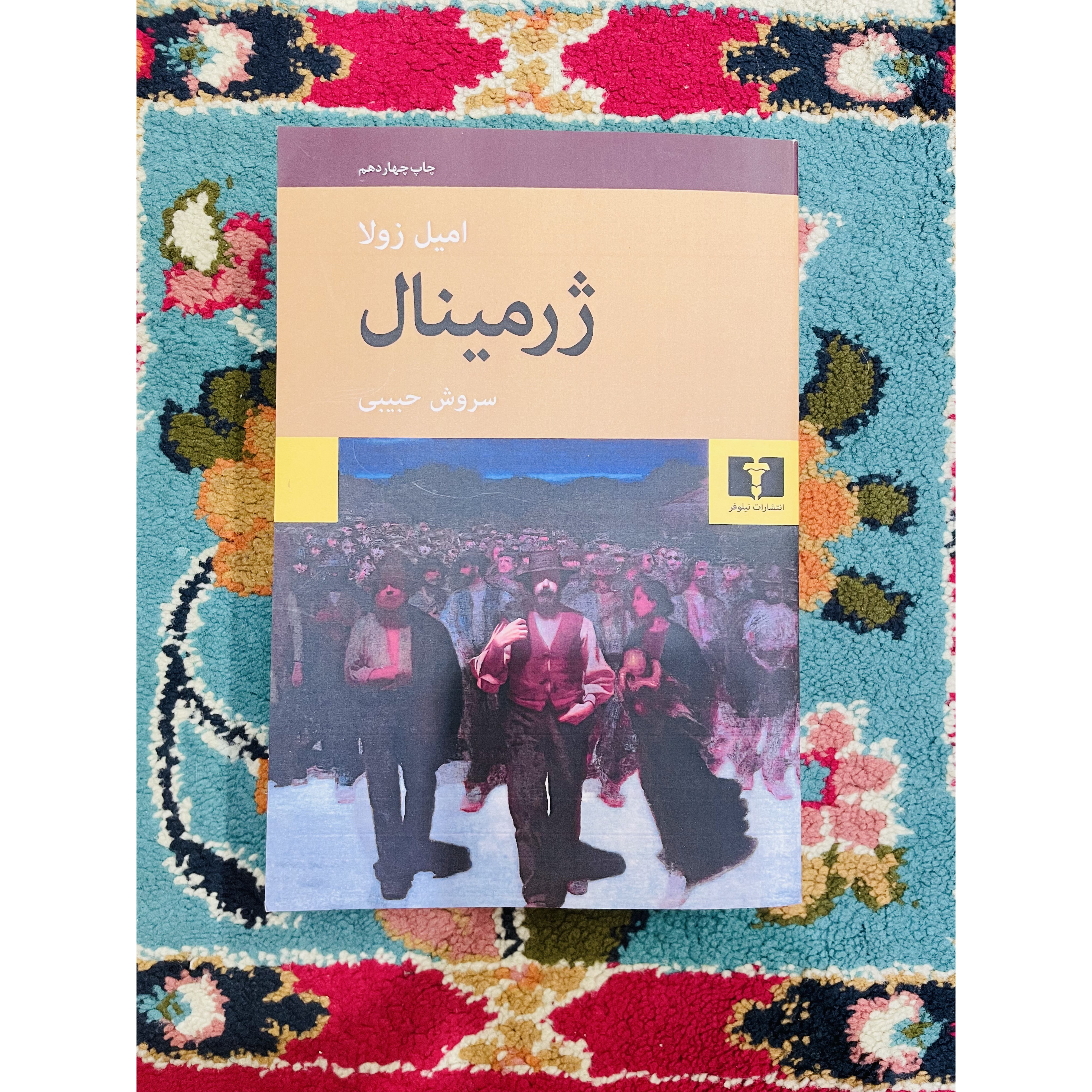 ژرمینال امیل زولا انتشارات نیلوفر با ترجمه سروش حبیبی کاغذ بالک و جلد شومیز این کتاب به من فهماند که وقتی کتاب ها کلا...