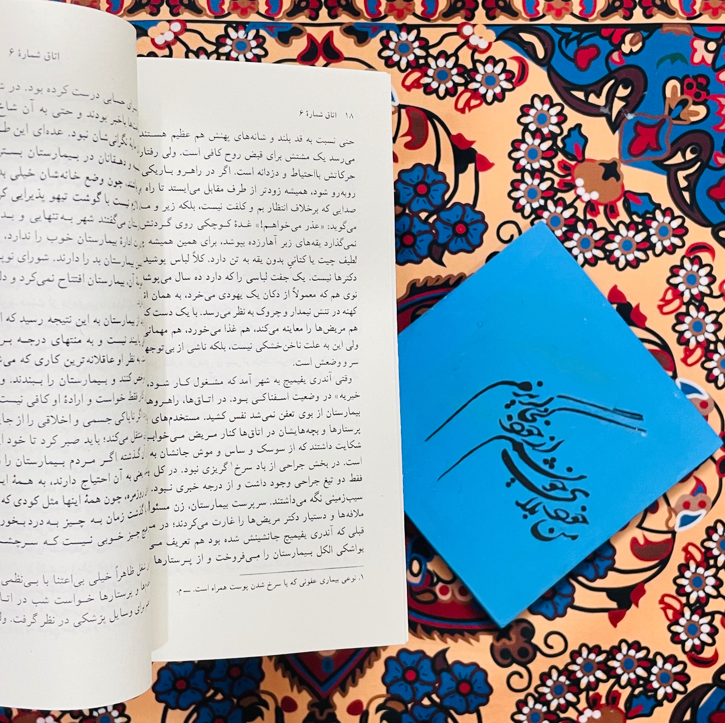 کتاب اتاق شماره 6 / آنتوان چخوف با ترجمه آبتین گلکار ، نشر هرمس/ در این اثر کلاسیک مرز میان سلامت روان و جنون محو می شود