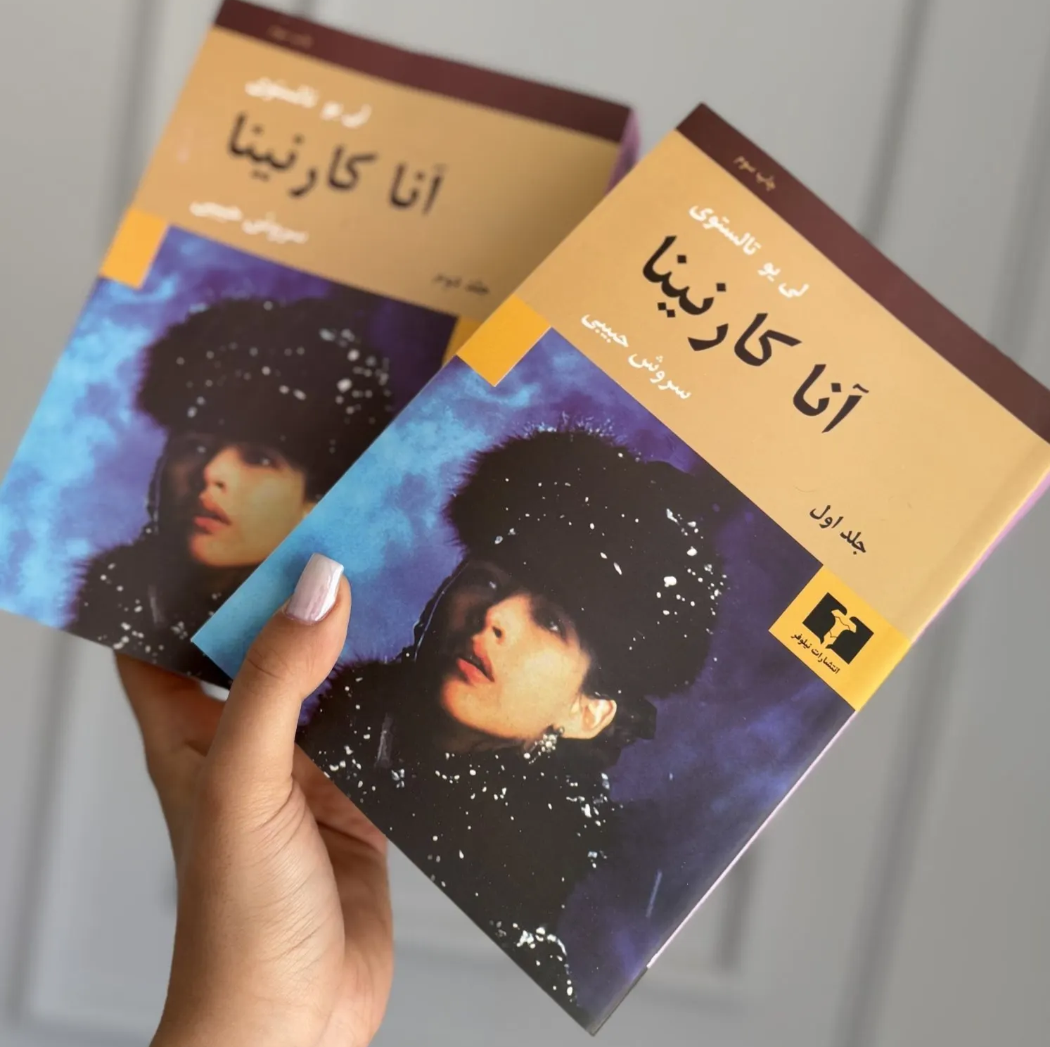 آناکارنینا دو جلدی (شومیز) کاغذ بالکی/سروش حبیبی